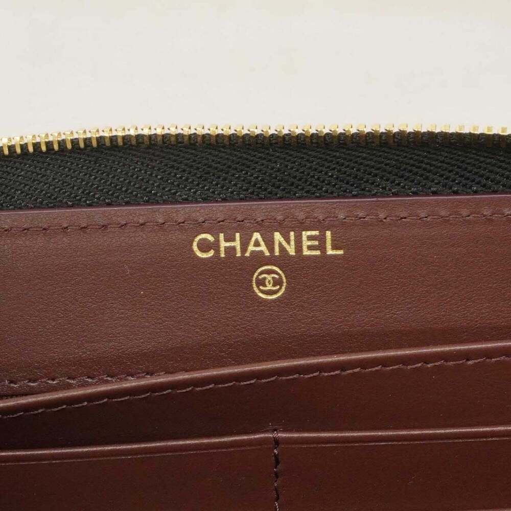 CHANEL Black Caviar Leather Wallet - Picture 5 of 6
